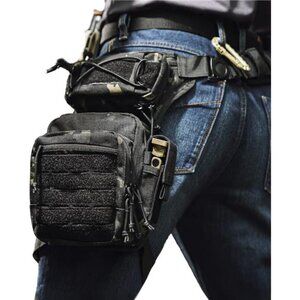 Drop Leg Bag for Men Women Military Tactical Thigh Pack Pouch Multifunctional